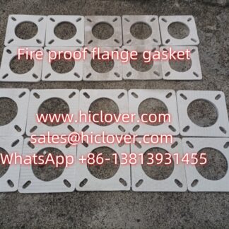 Fire proof flange gasket for burner
